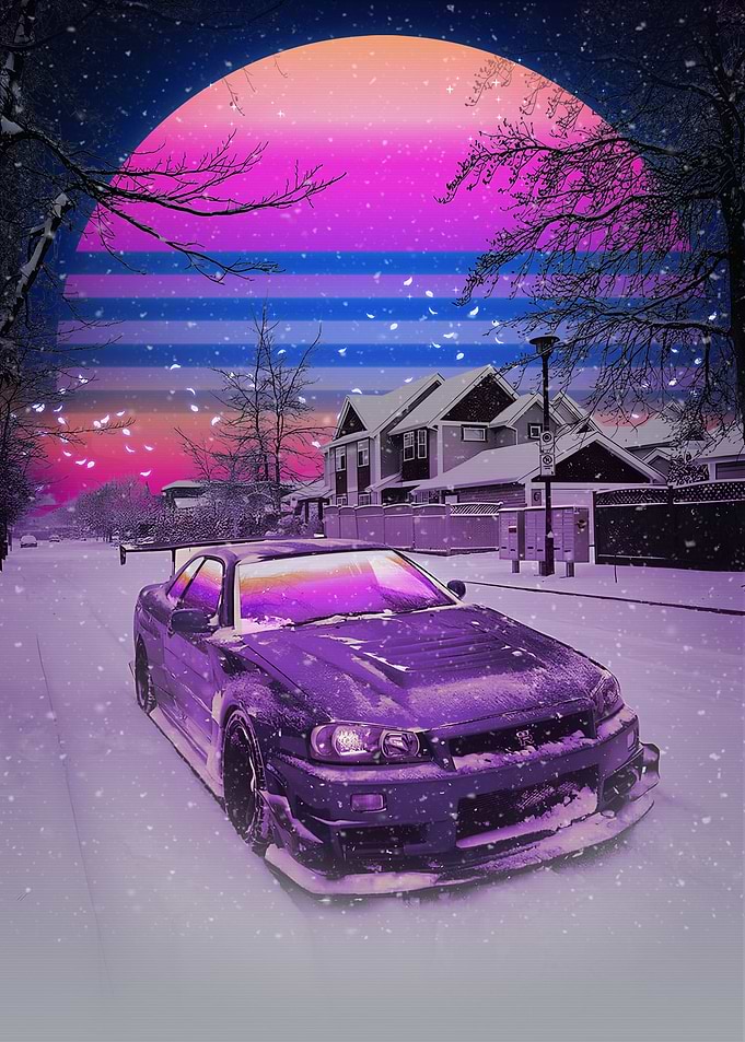 GTR R34 Winter