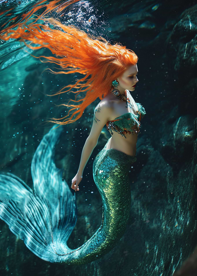 Gorgeous mermaid