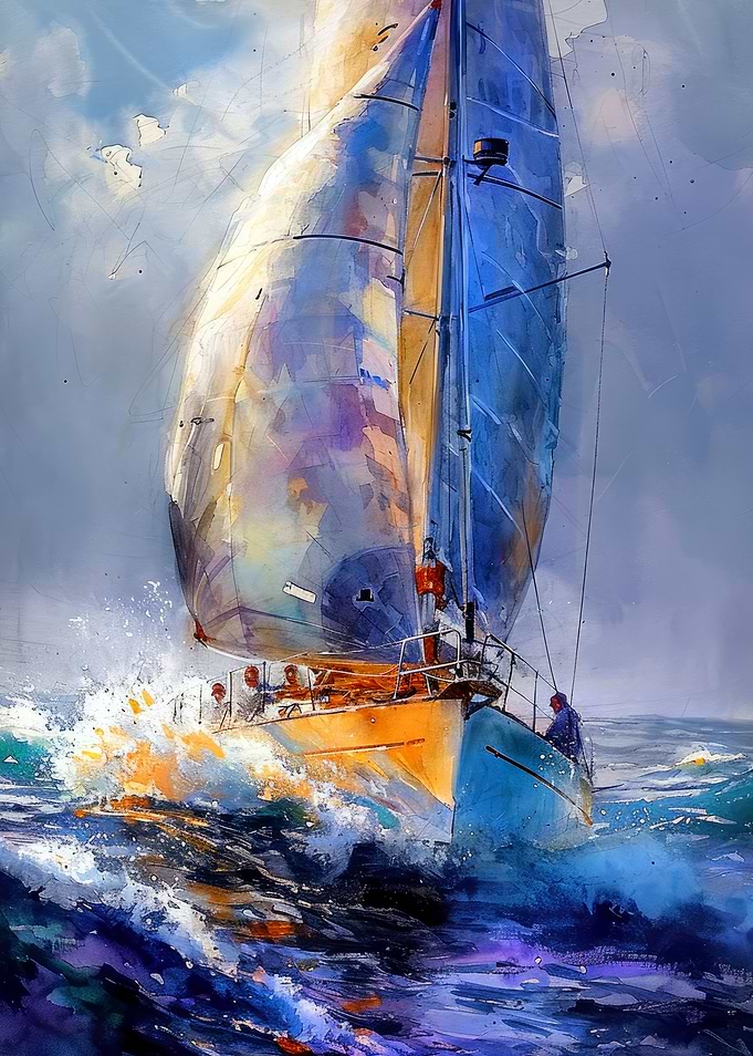 Yacht boat racing 6