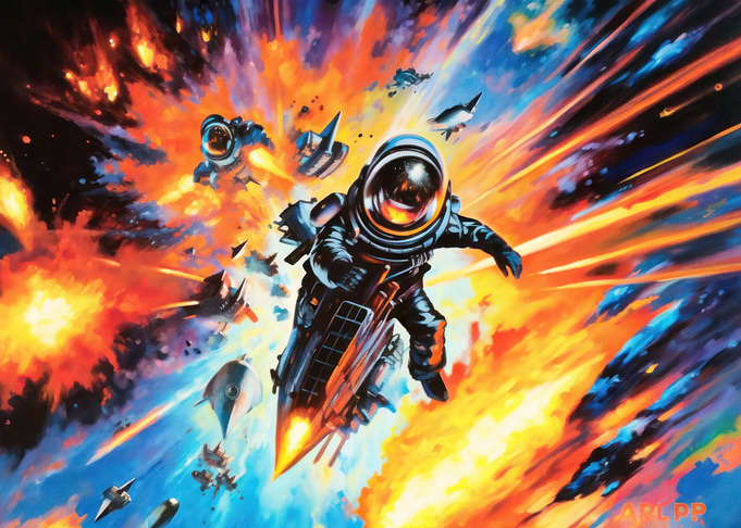 Retro Galaxy Glide