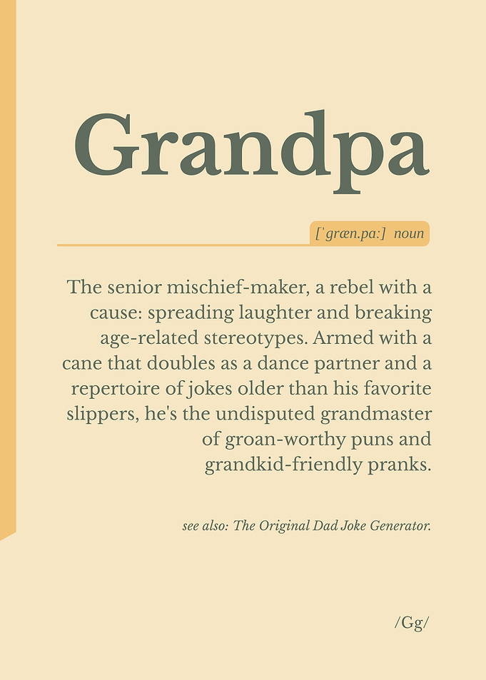 Funny Grandpa Definition