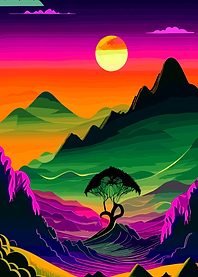 Psychedelic nature