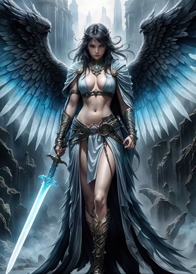 Blue archangel