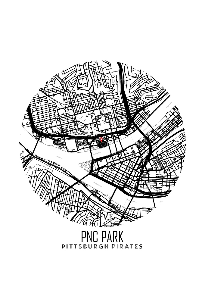 PNC Park stadium Map