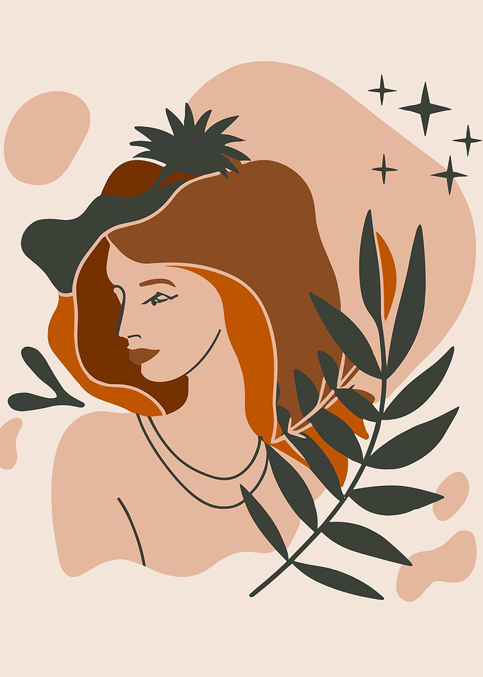 Boho Woman Stars
