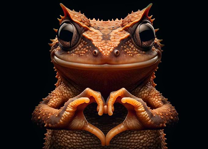 Dragon Frog's Amour