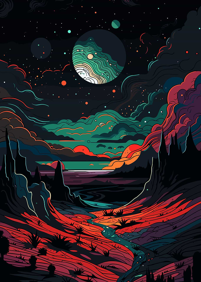 Psychedelic nature