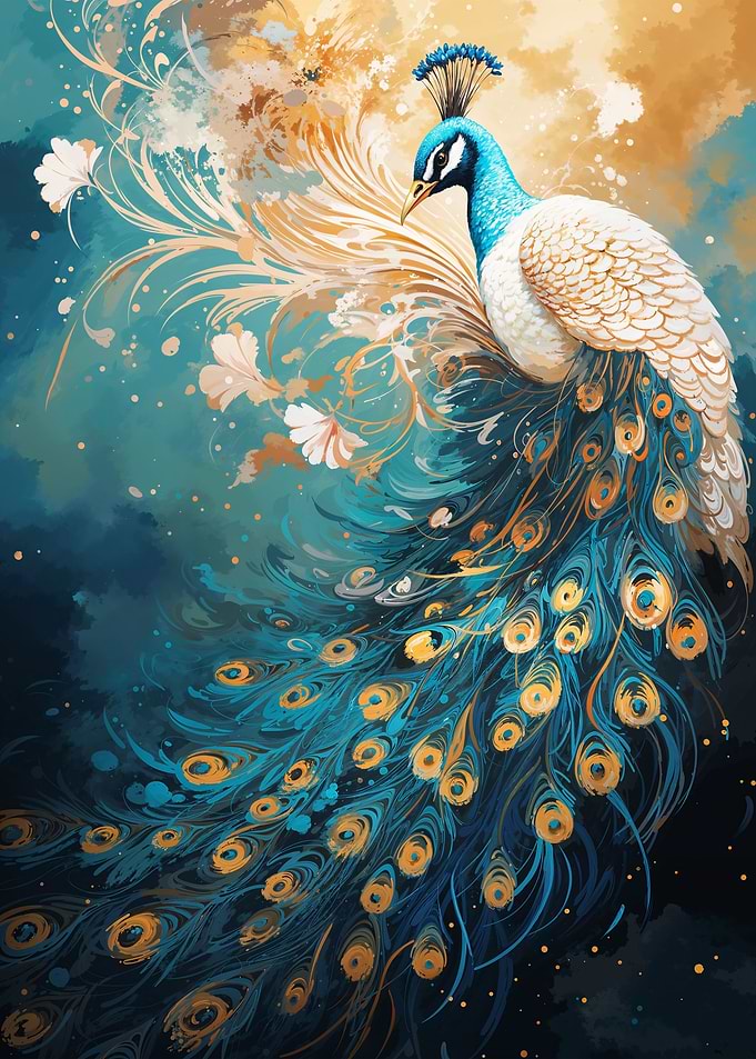 Mythical Peacock