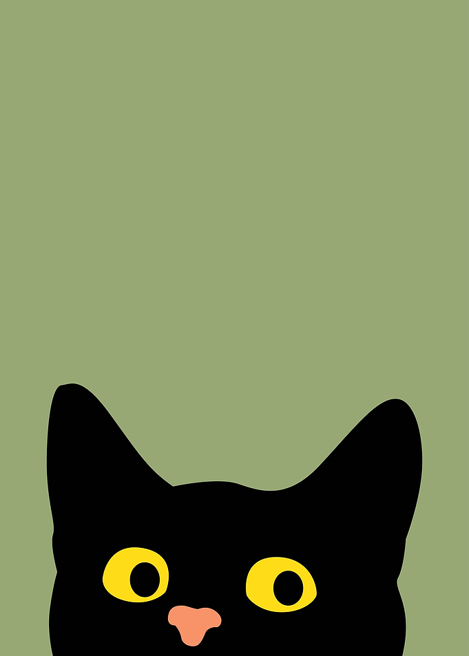 Funny Geek Cat Animal