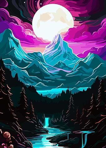 Psychedelic nature