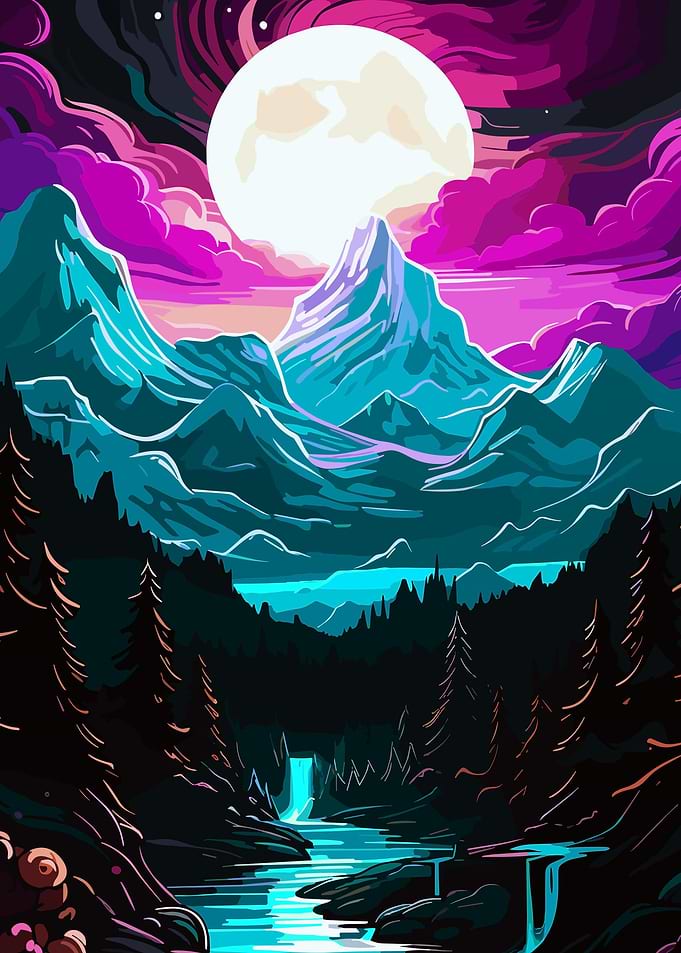 Psychedelic nature