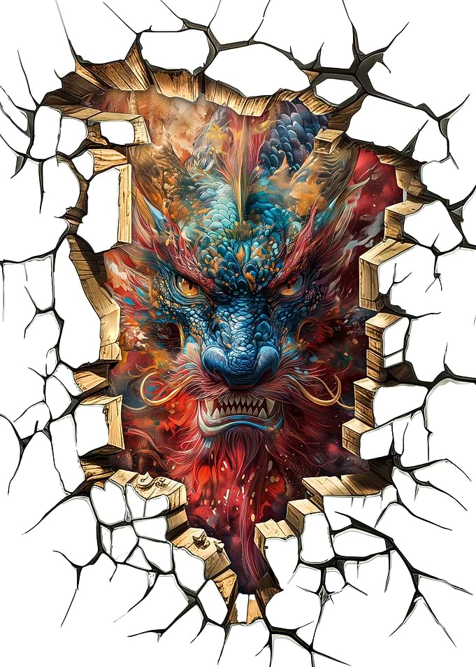 3d Asia Dragon