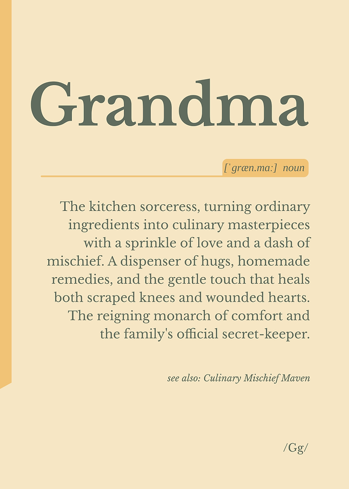 Funny Grandma Definition