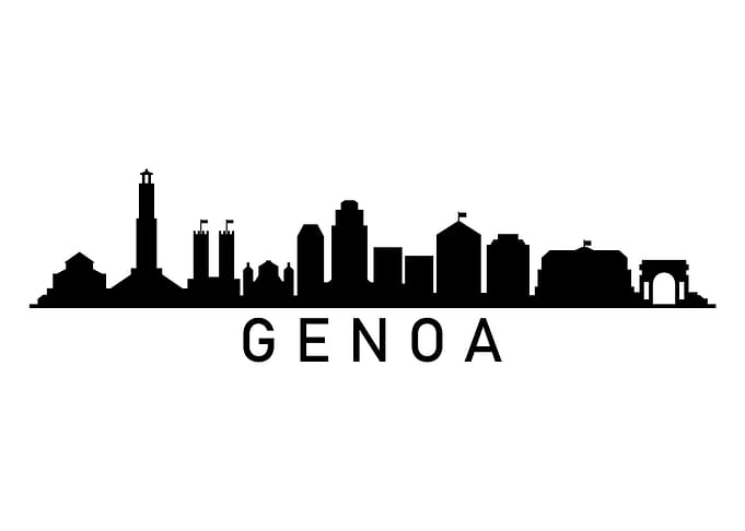 Genoa skyline