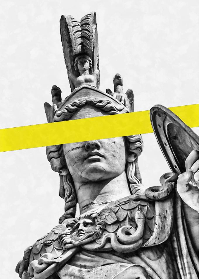 The hidden eyes of Athena