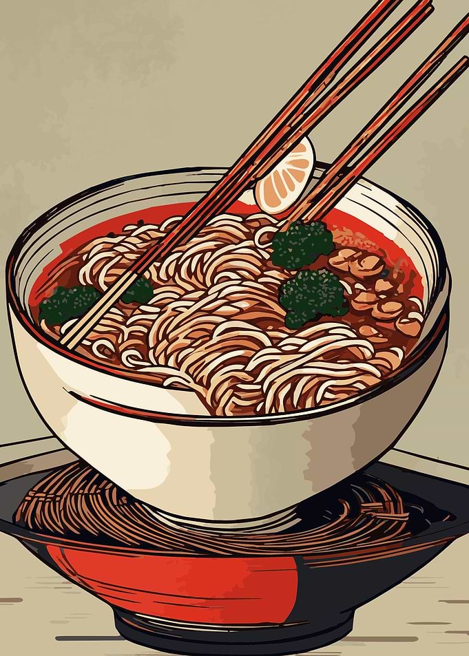 Japanese Ramen Noodle 1