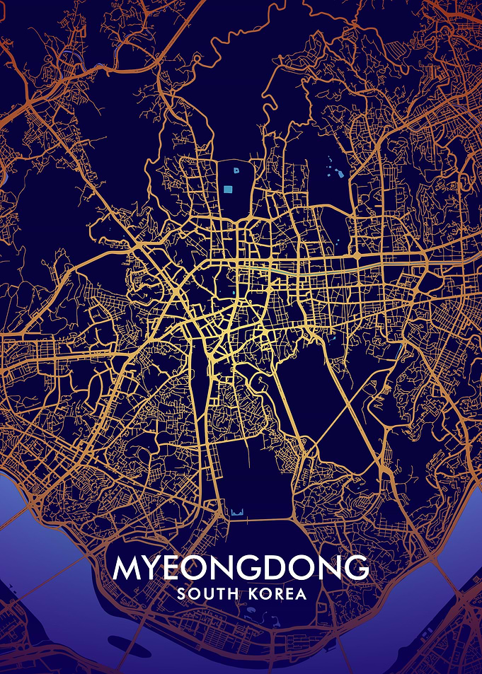 Myeongdong Map