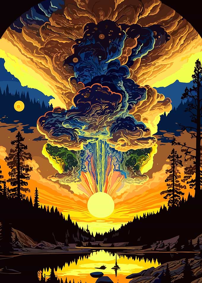 Psychedelic nature