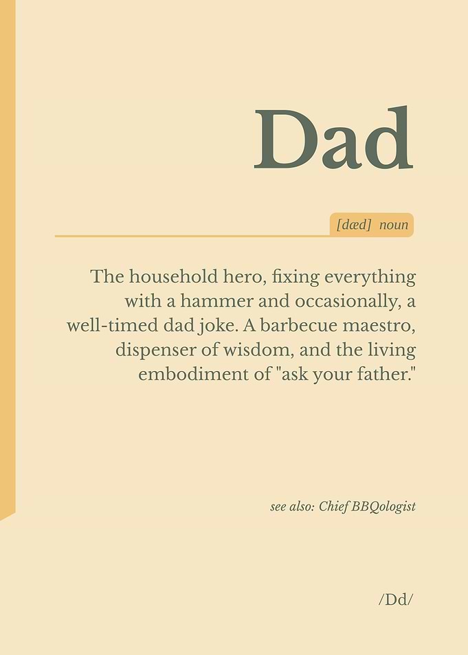 Funny Dad Definition
