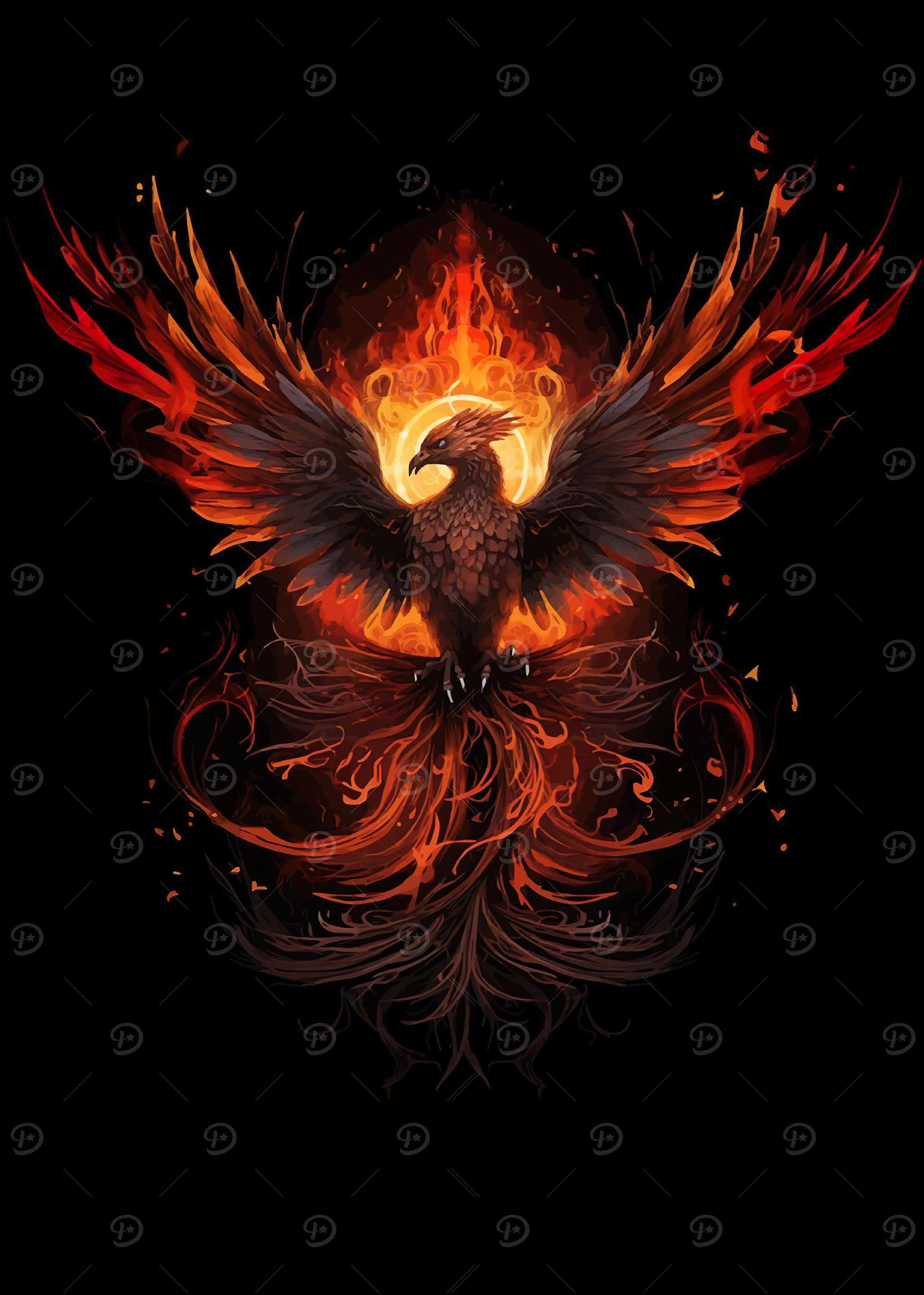 phoenix bird art