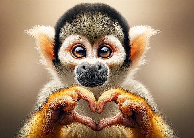 Monkeys Tender Touch