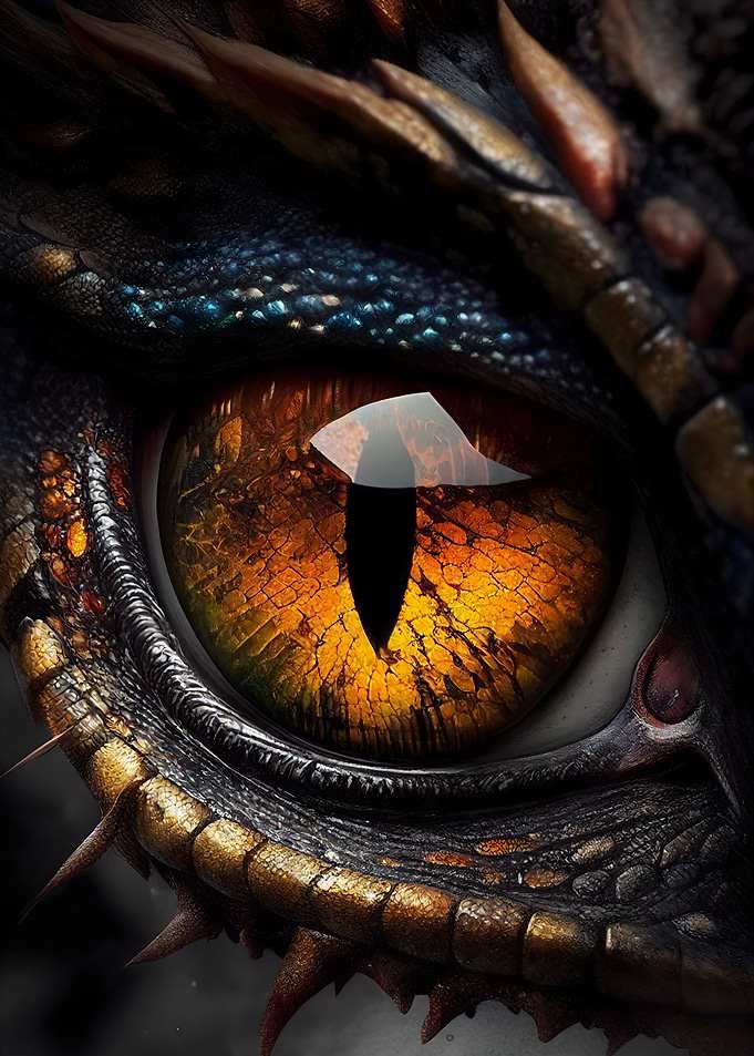 golden dragon eye
