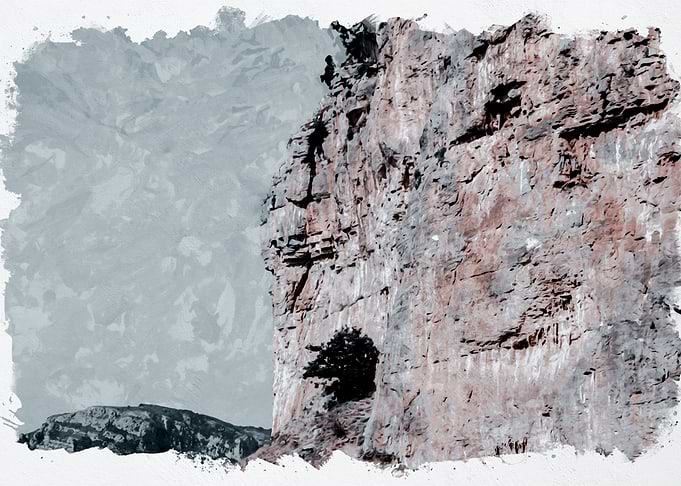 Mountain Watercolor