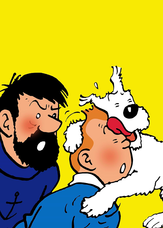 tintin funny friend