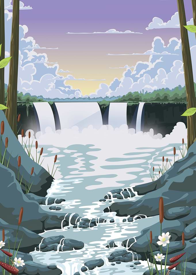 Beautiful Waterfall