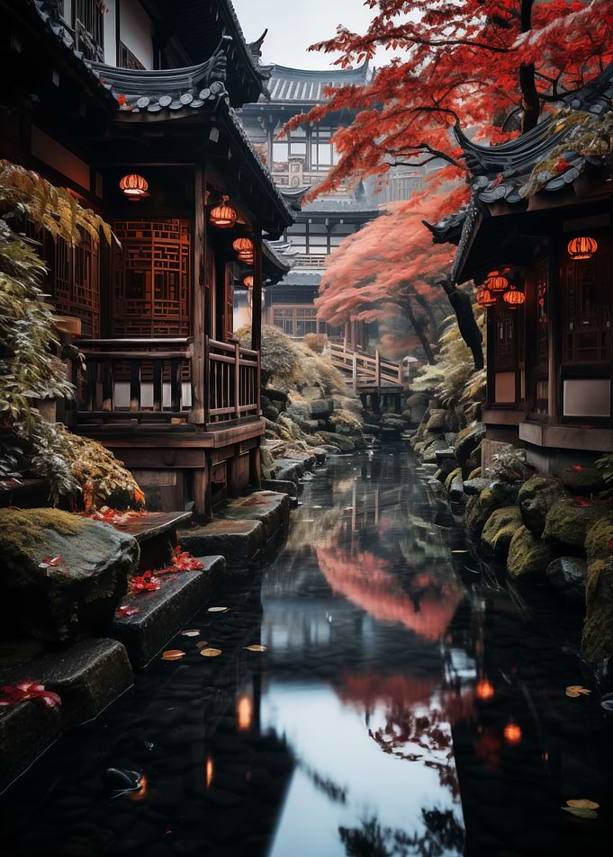 calm stream