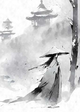 Japanese Yuki Onna Yokai