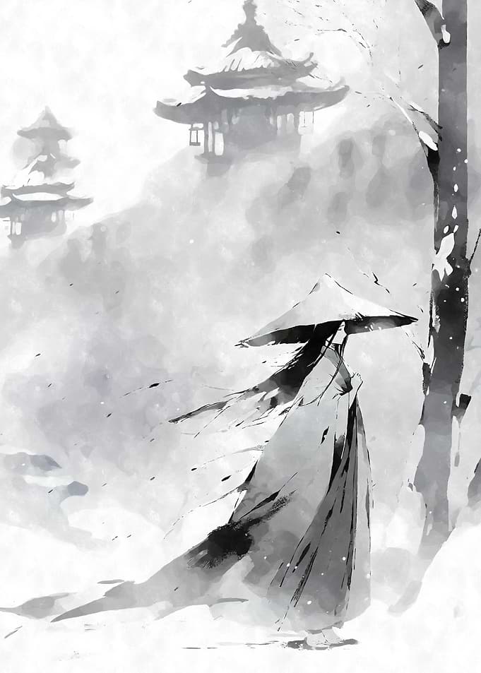 Japanese Yuki Onna Yokai