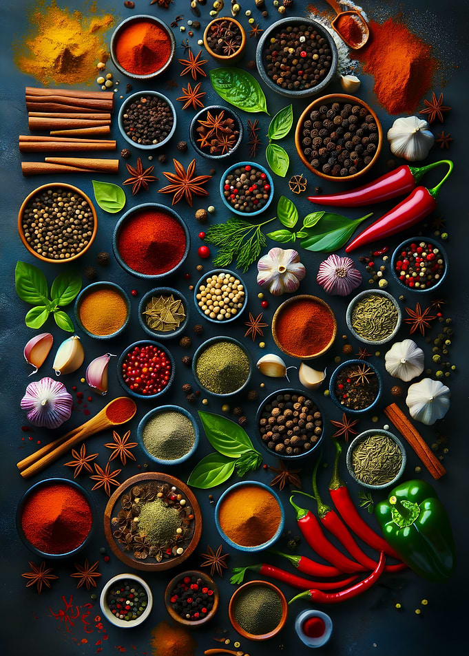 Spices Food and Kitchen