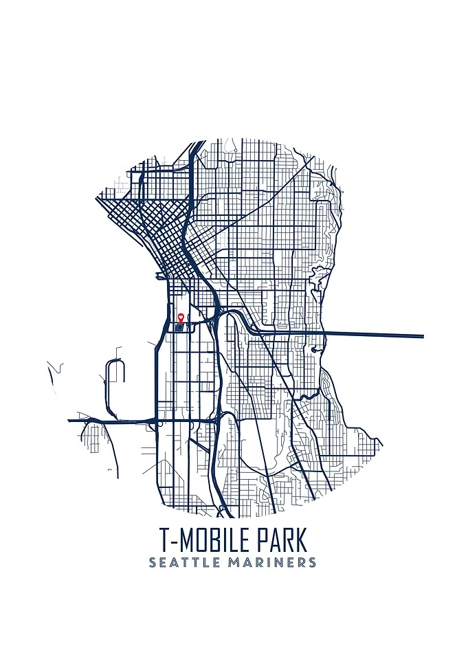 T Mobile Park stadium Map