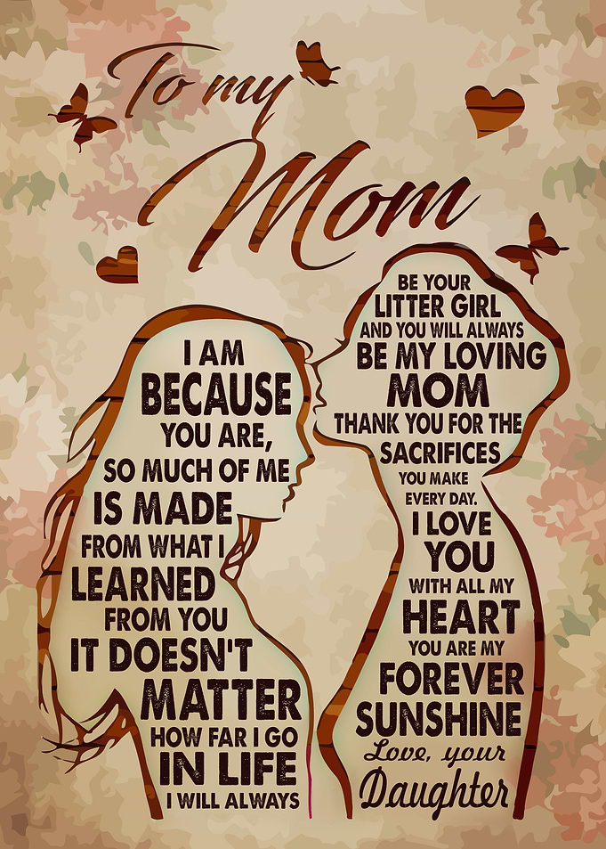 To My Mom Gift For Mom