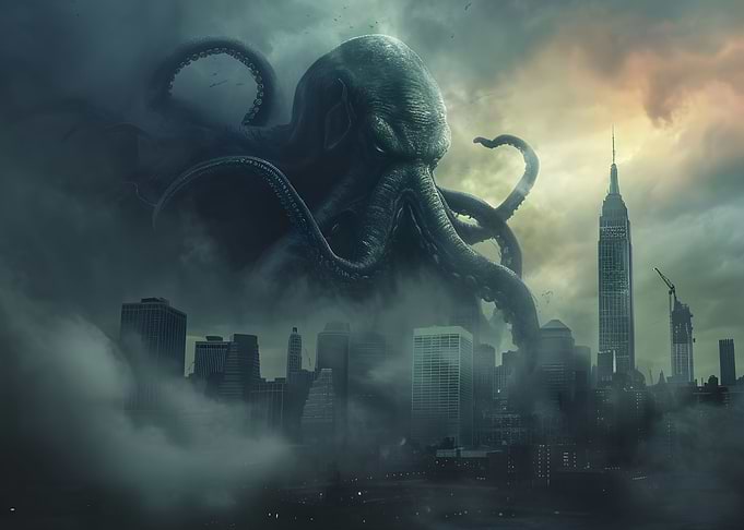 Cthulhu Invading New York