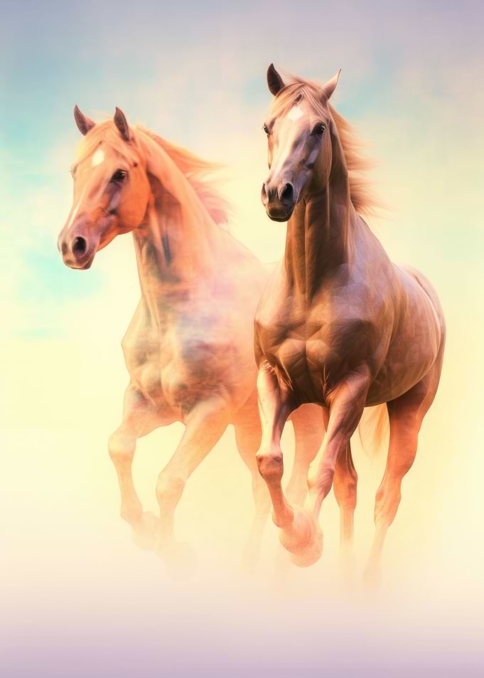 Horse Douple Exposure