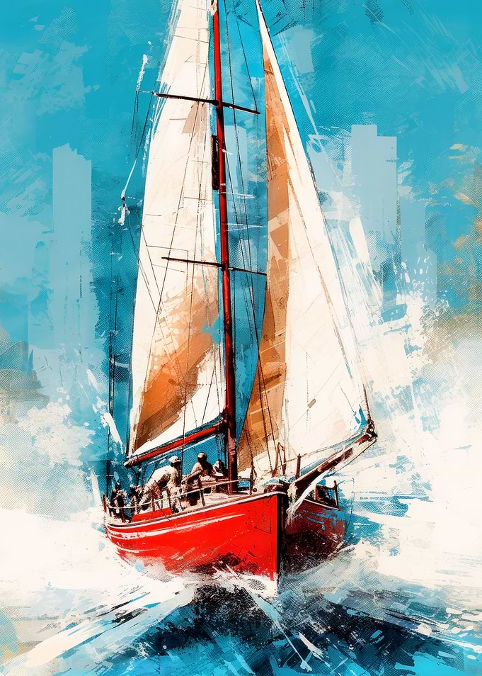 Yacht racing sport