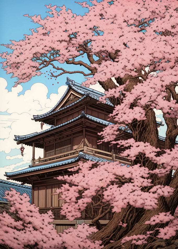 Sakura Painting