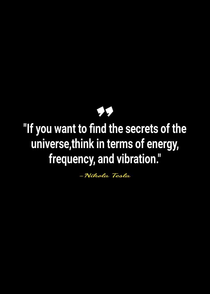 Nikola Tesla quotes