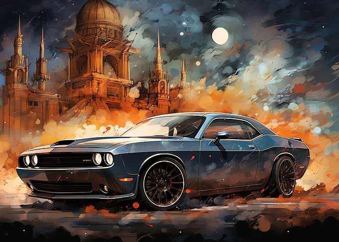 Dodge Challenger R speed