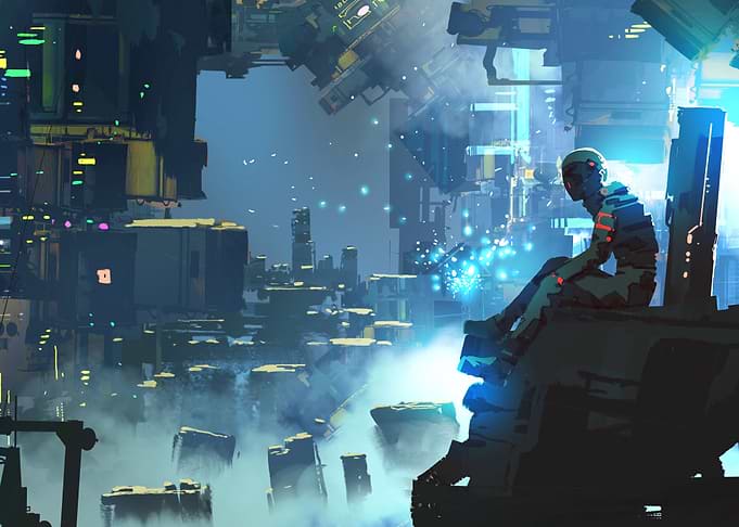 Cyber City Astronaut