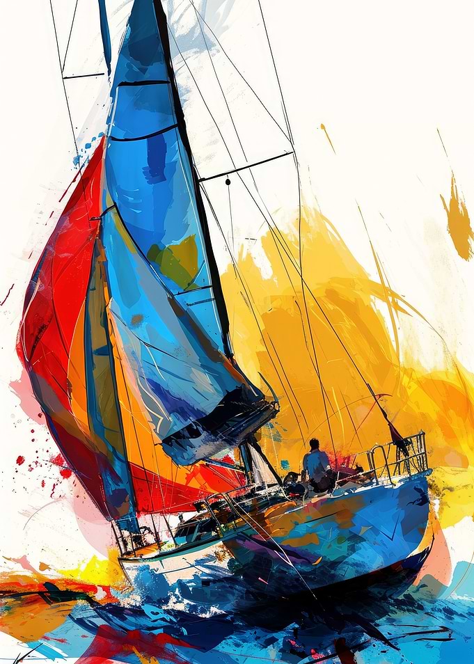 Yacht racing sport