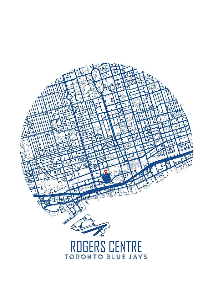 Rogers Centre Stadium Map