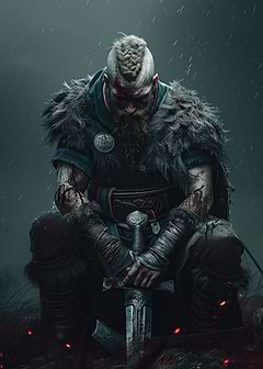Exhausted Viking