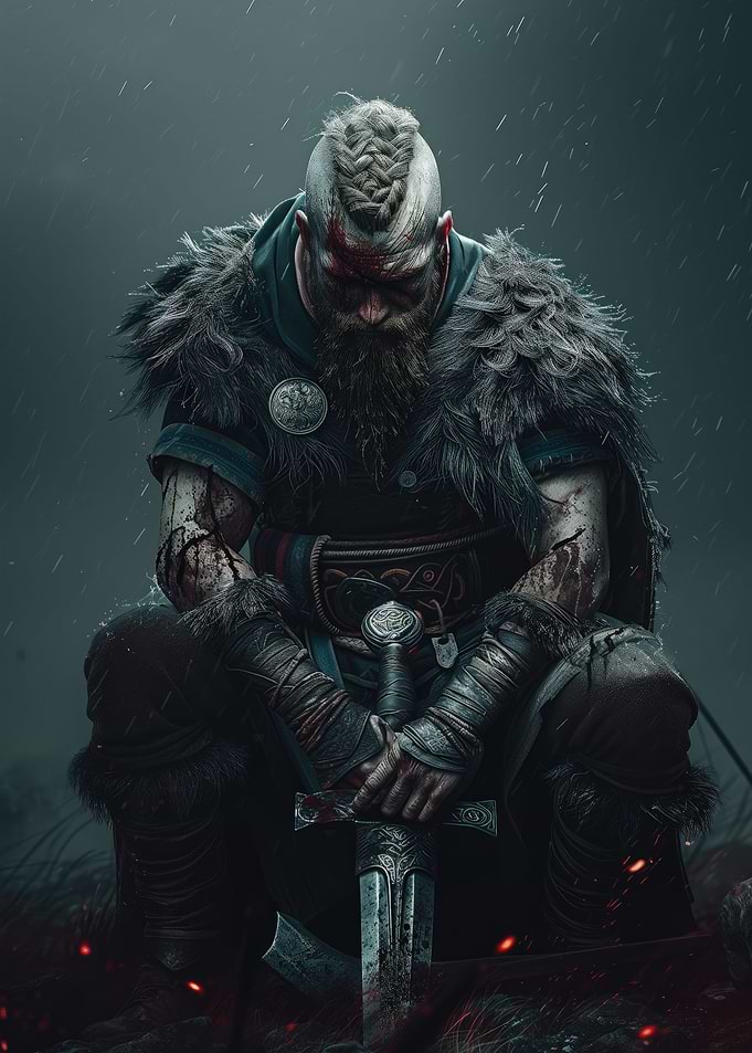 Exhausted Viking