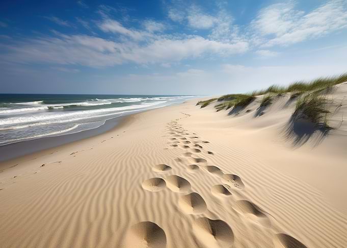 Sand Dunes Sea Beach