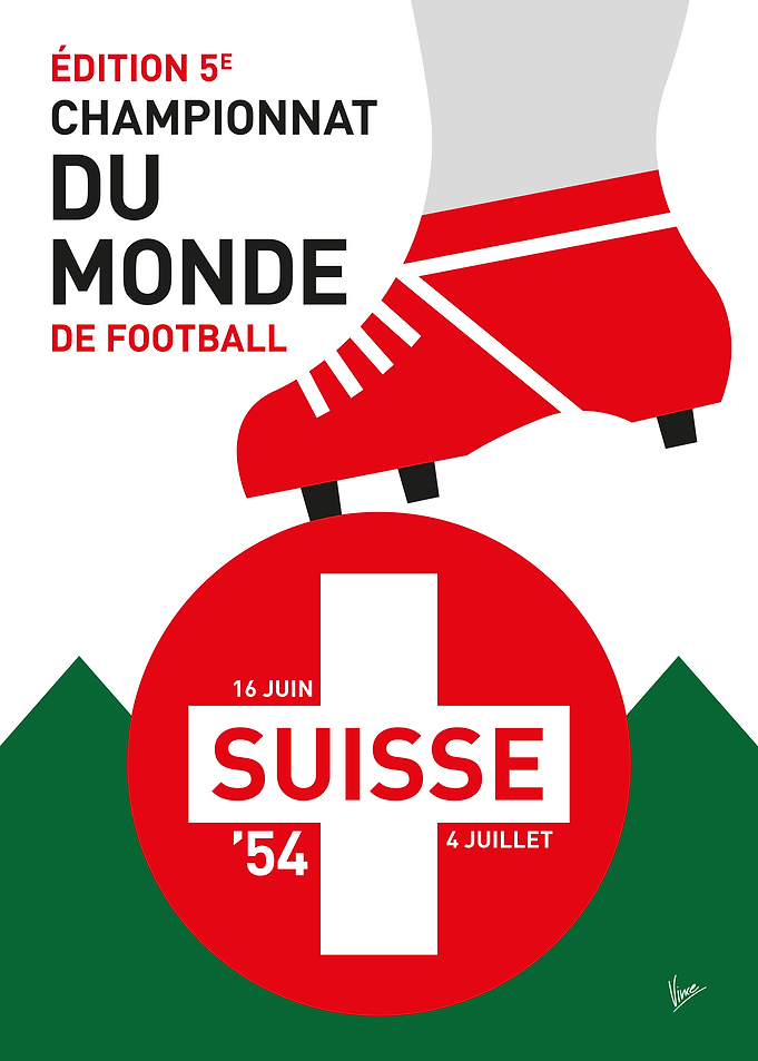 1954 WORLD CUP SWITZERLAND