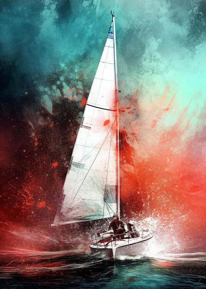 Yacht racing sport