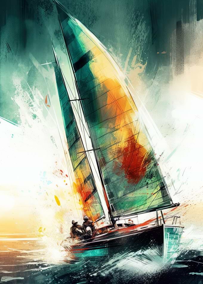 Yacht racing sport